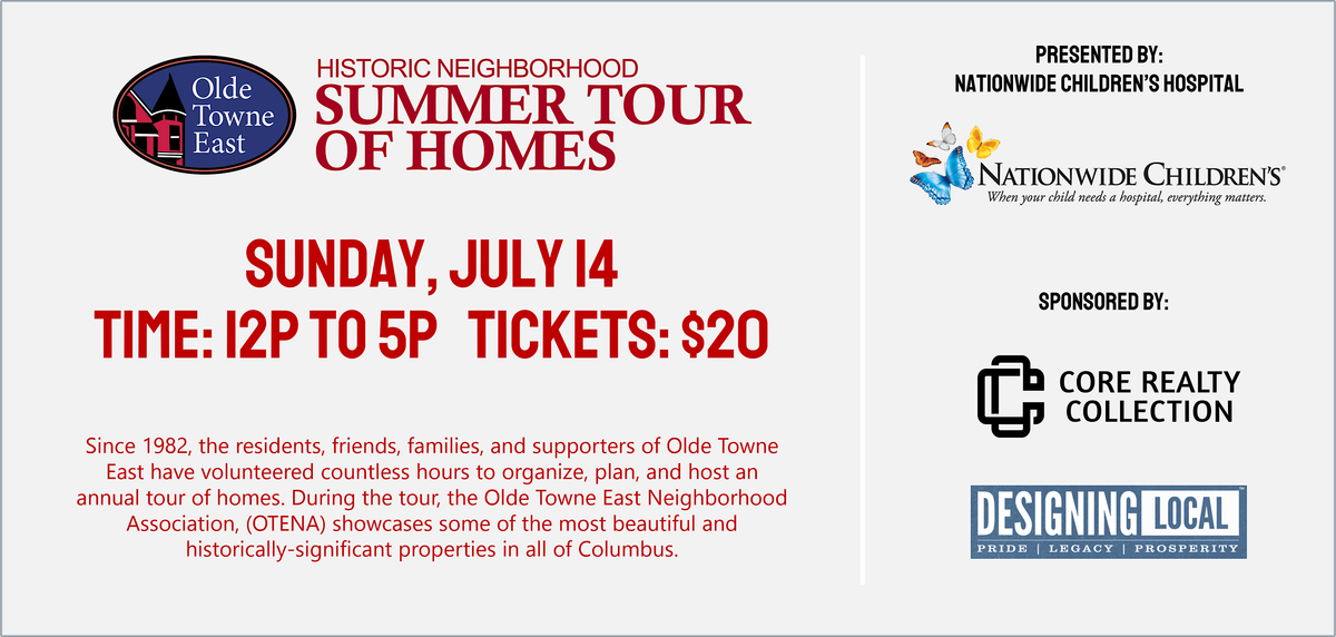 Olde Towne East Summer Tour of Homes