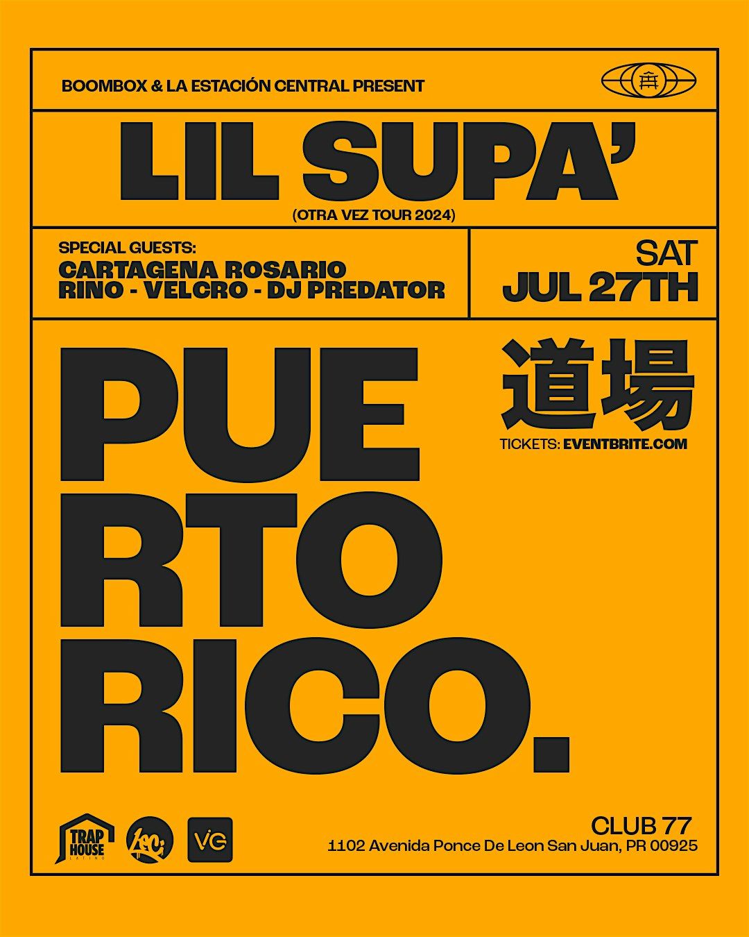 La Estaci\u00f3n Central presenta : Lil Supa en Puerto Rico