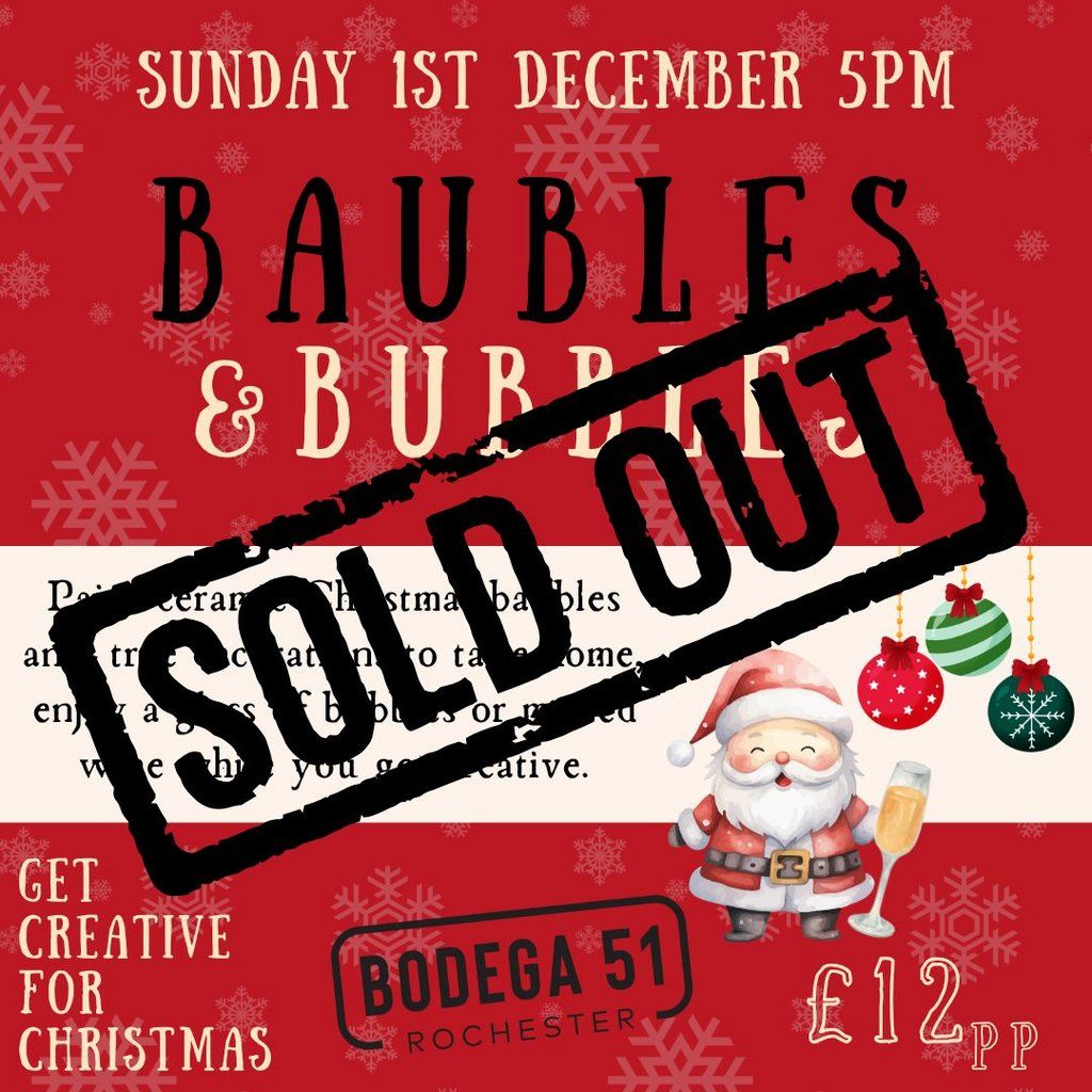 Baubles & Bubbles - 01\/12\/24