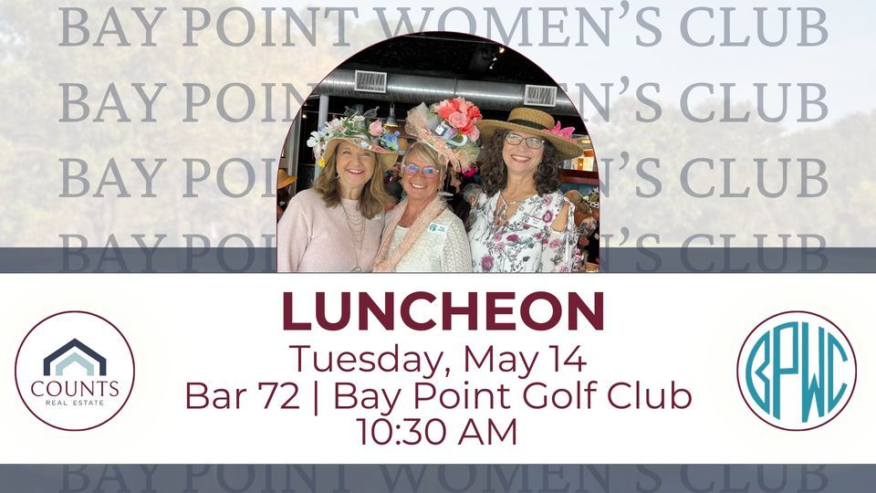 Bay Point Women's Club Luncheon
