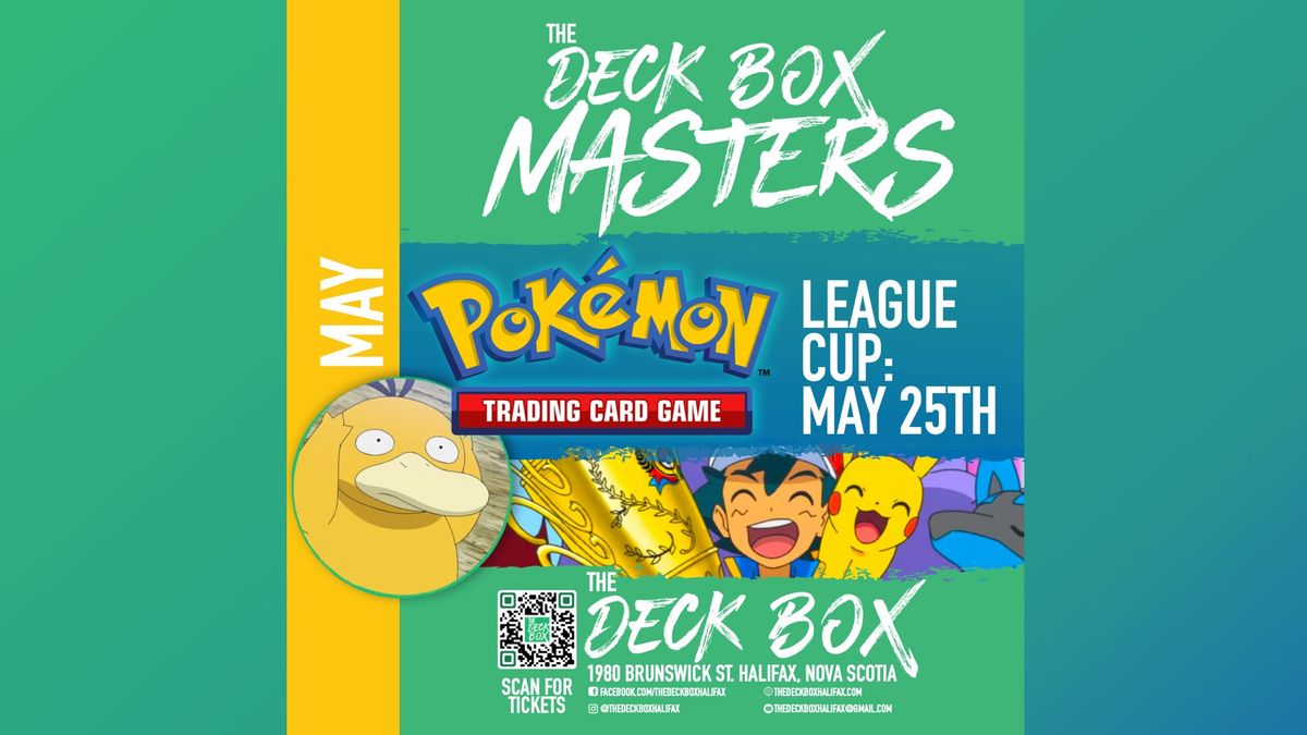 Pokemon Masters League Cup! (Saturday, May 25th @ 1:00PM)