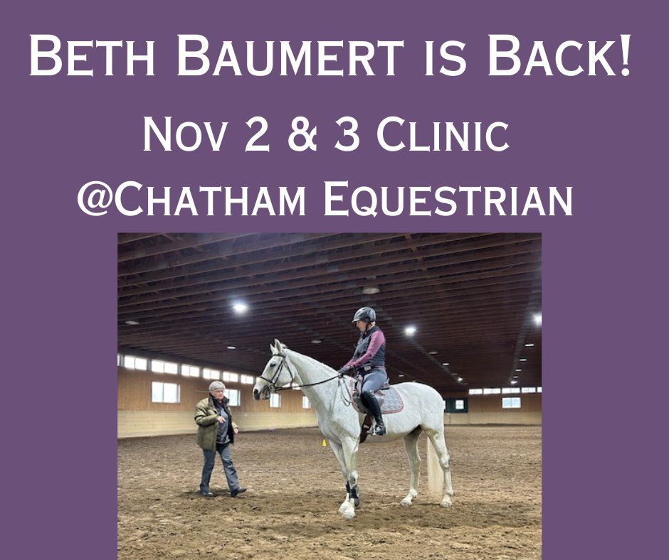 Beth Baumert Dressage Clinic