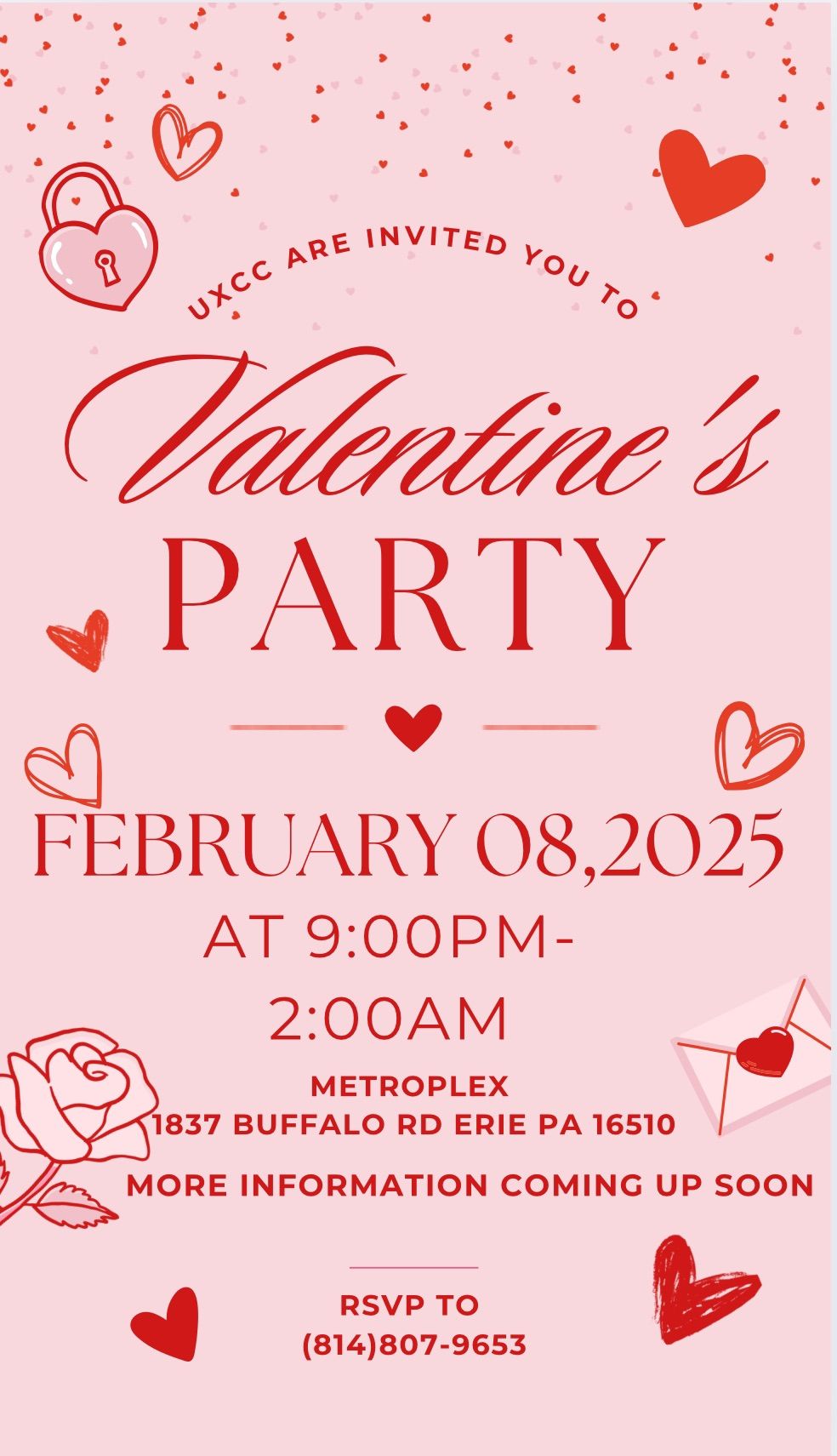 UXCC Valentine\u2019s Partyy