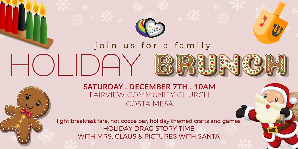 Family Holiday Brunch With OC Pride