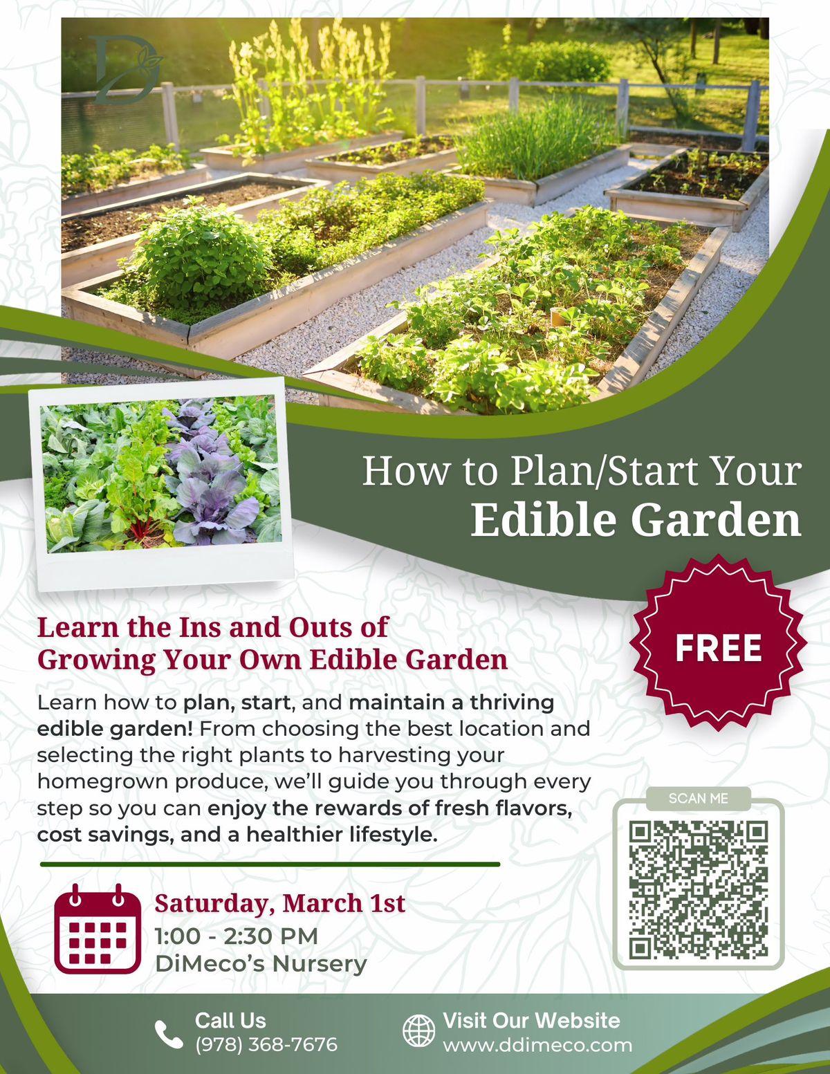 How to Plan\/Start Your Edible Garden Workshop