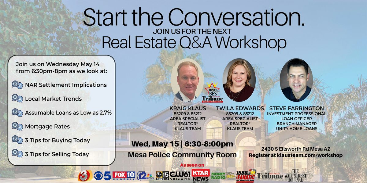 Real Estate Q&A Workshop