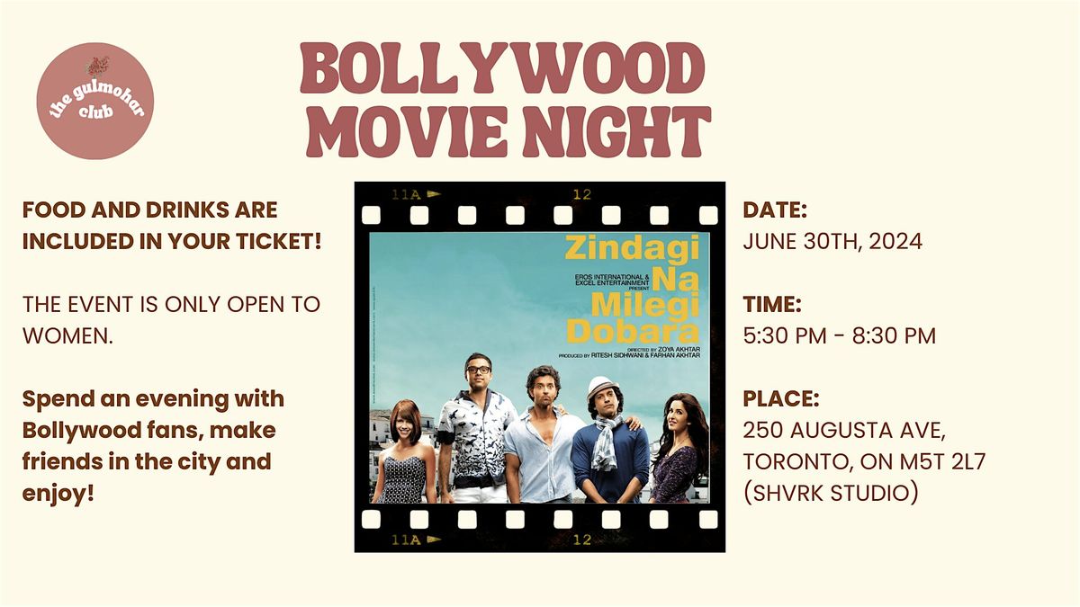 Bollywood Movie Night in Toronto