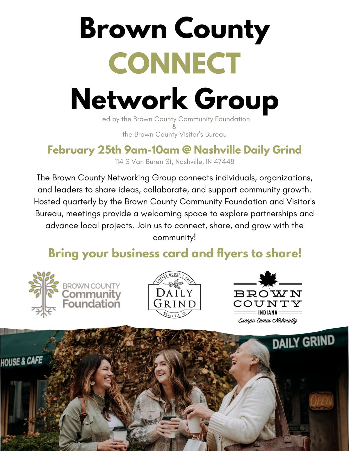 Networking - a chance to share your news & opportunities