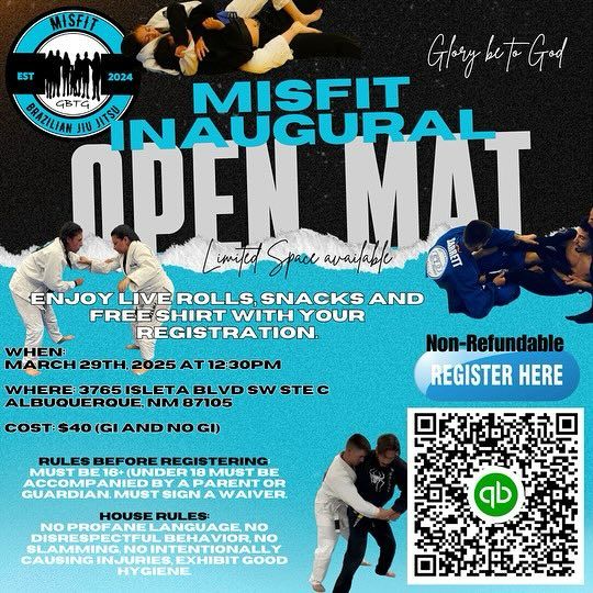 Misfit Inaugural Open Mat 