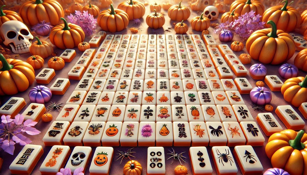 Mahjong Night Halloween Edition