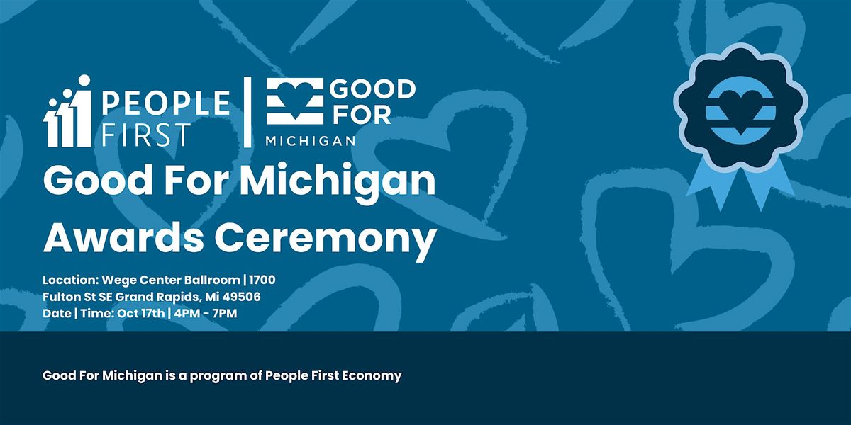 2024 Good For Michigan Award Ceremony