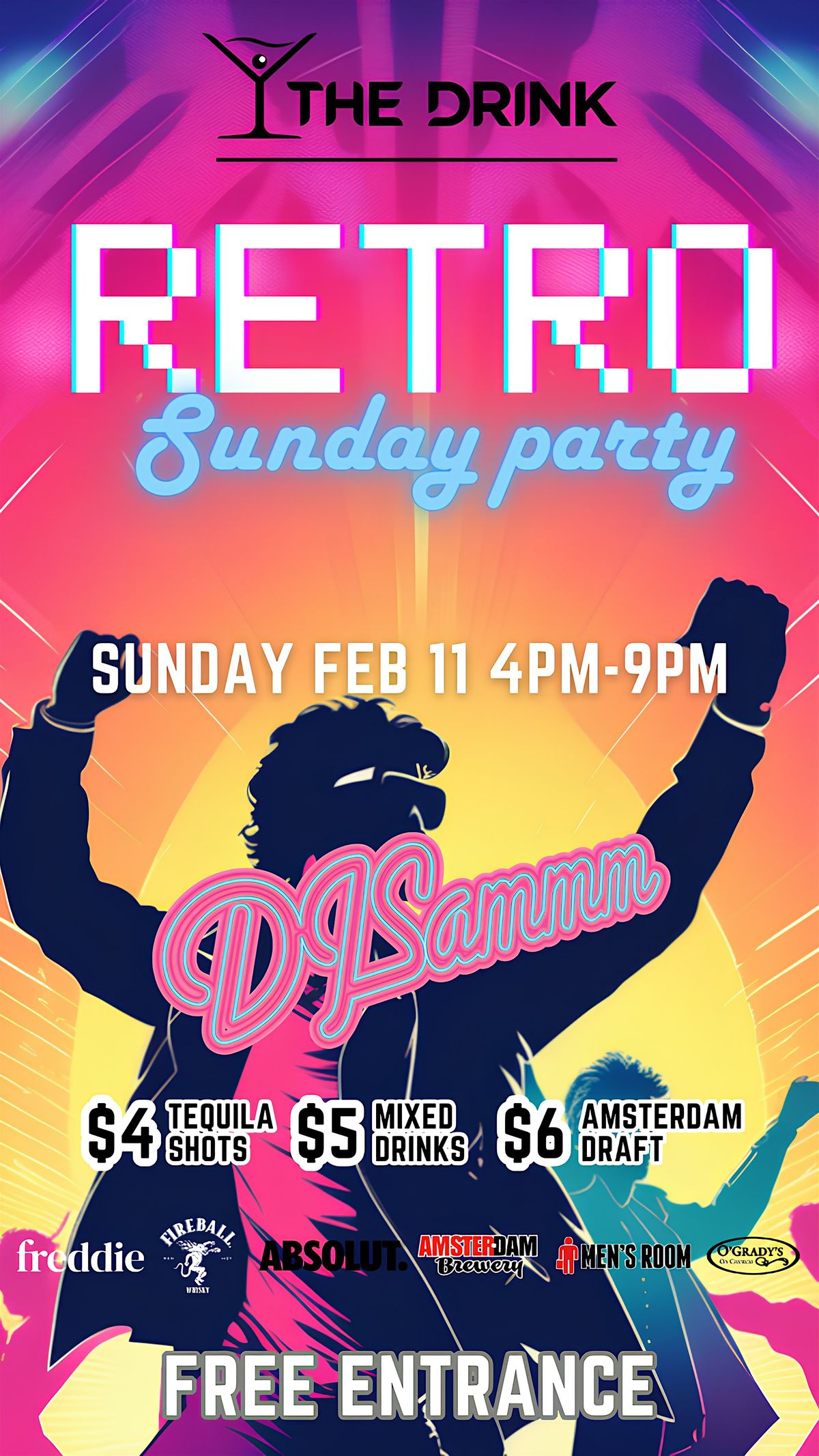 Retro Sunday Afternoon Party