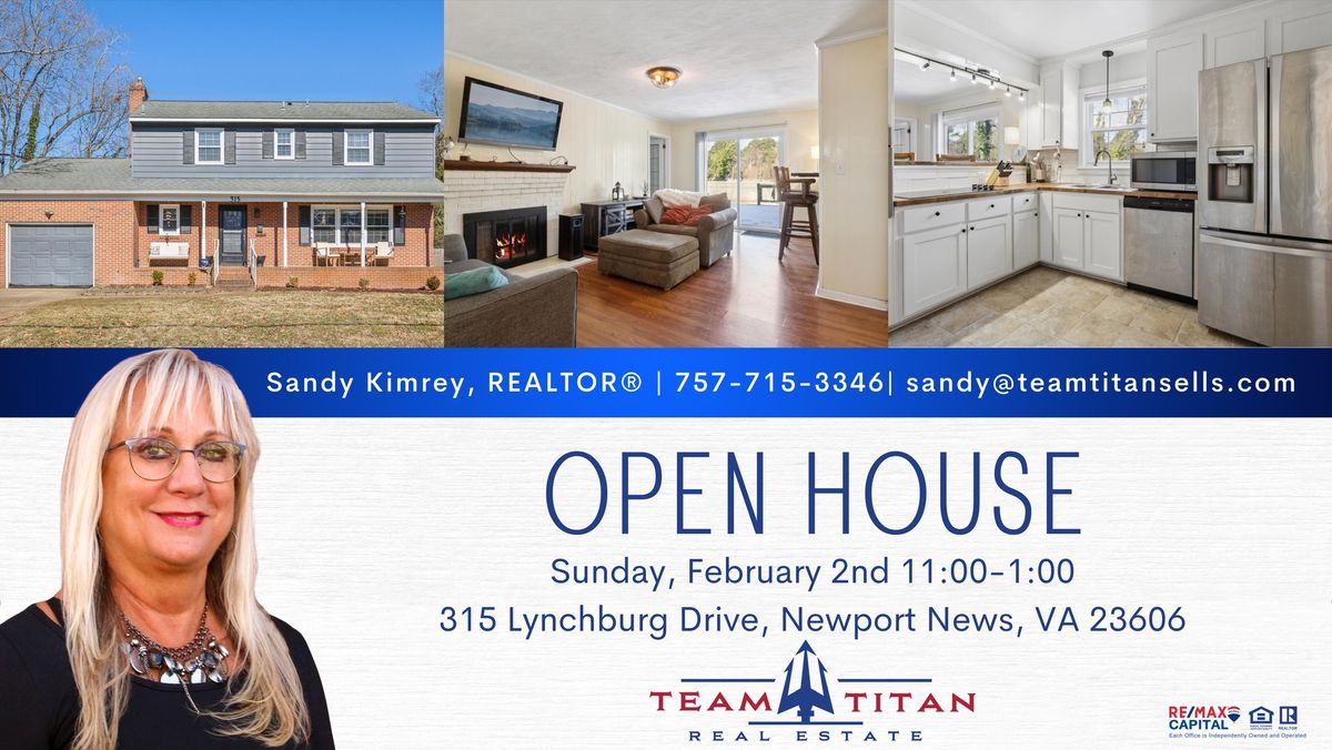 Team Titan Open House - 315 Lynchburg Drive, Newport News