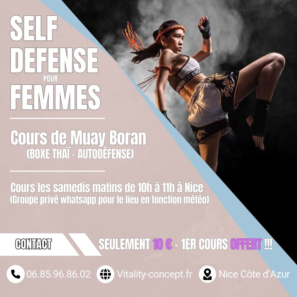 Self Defense Muay Boran pour femmes 