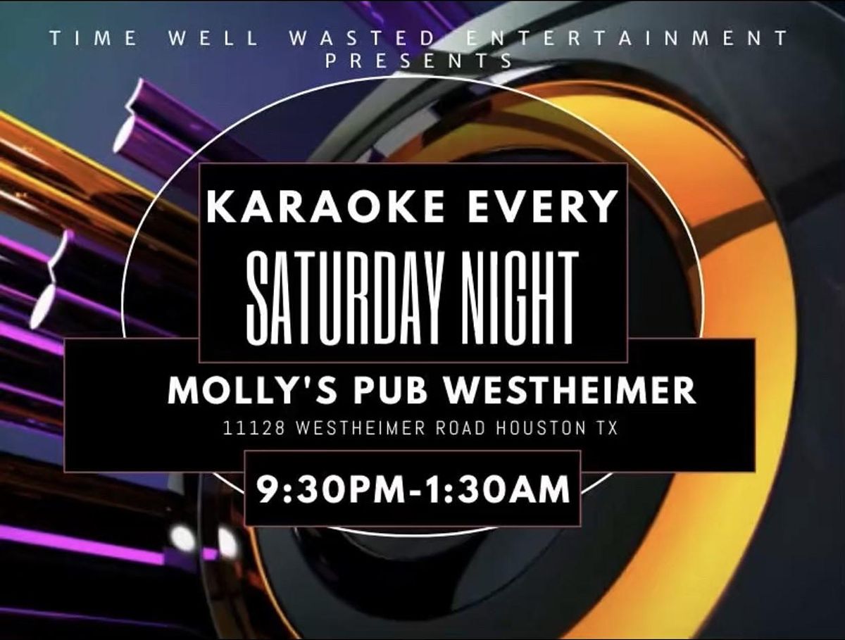 Feel the Beat Karaoke at Molly's Pub Westheimer