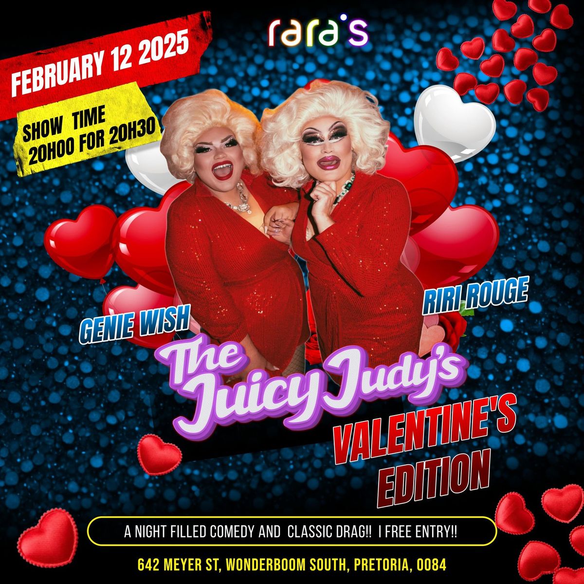 THE JUICY JUDY'S (Valentine's Drag Show)