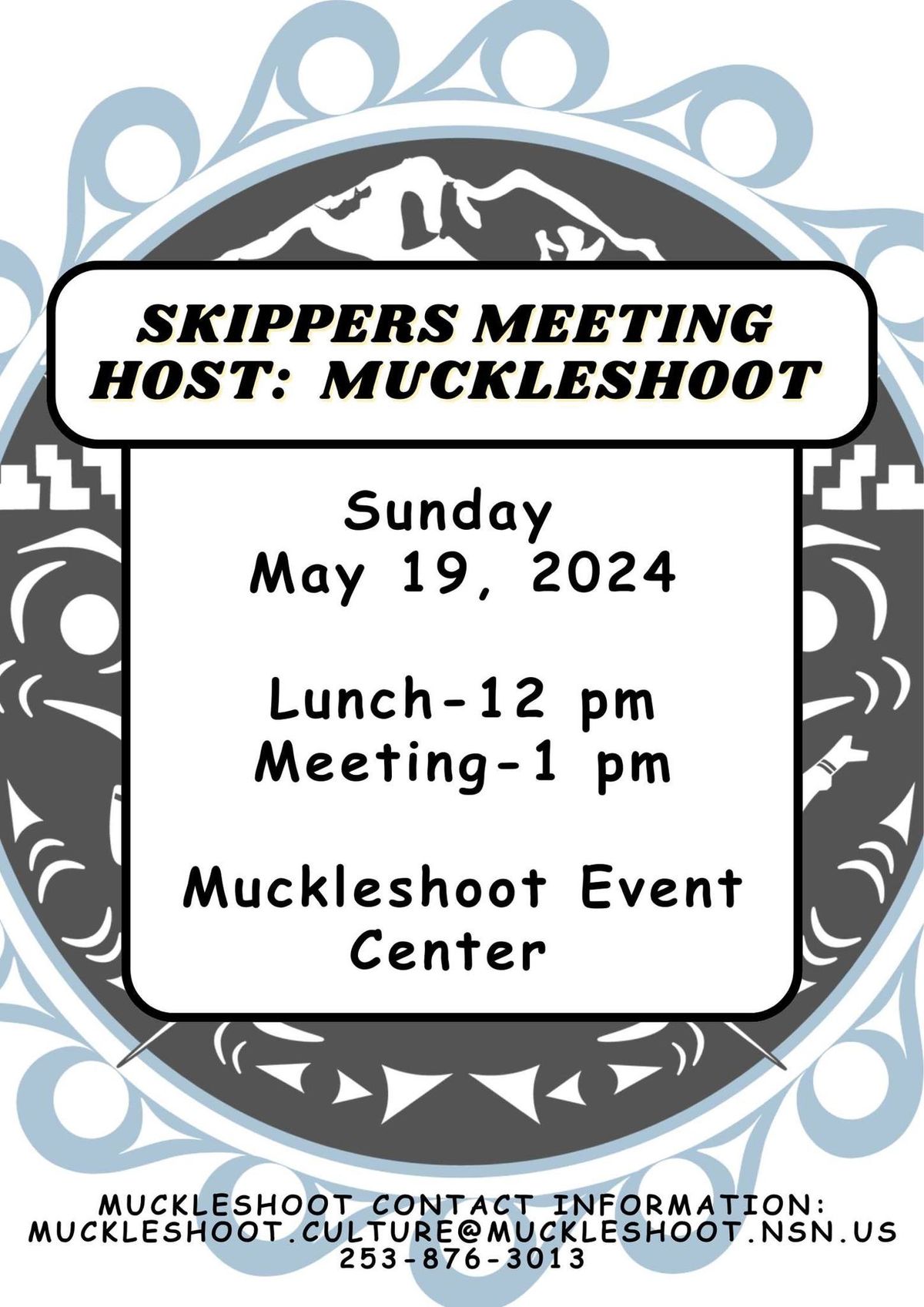 Muckleshoot skippers meeting 