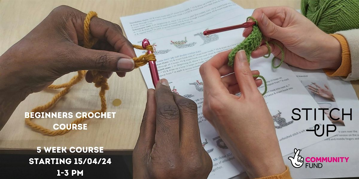 Beginners Crochet Course 5 Week Booking