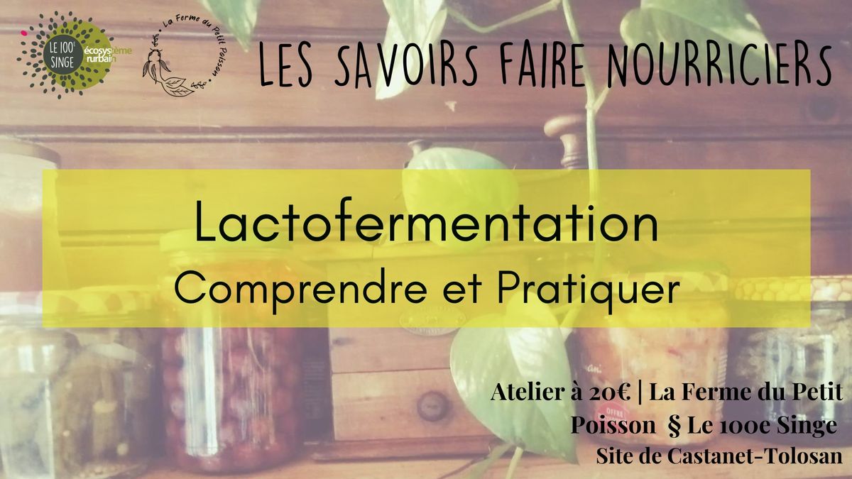 Atelier Savoir-faire Nourricier : Lactofermentation