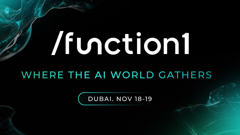 \/function1 | AI Conference & Exhibition. November 18-19, 2025 | Dubai