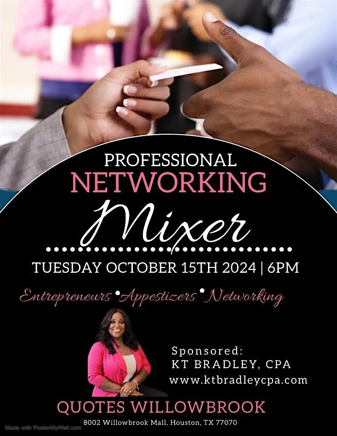 Professional Networking Mixer