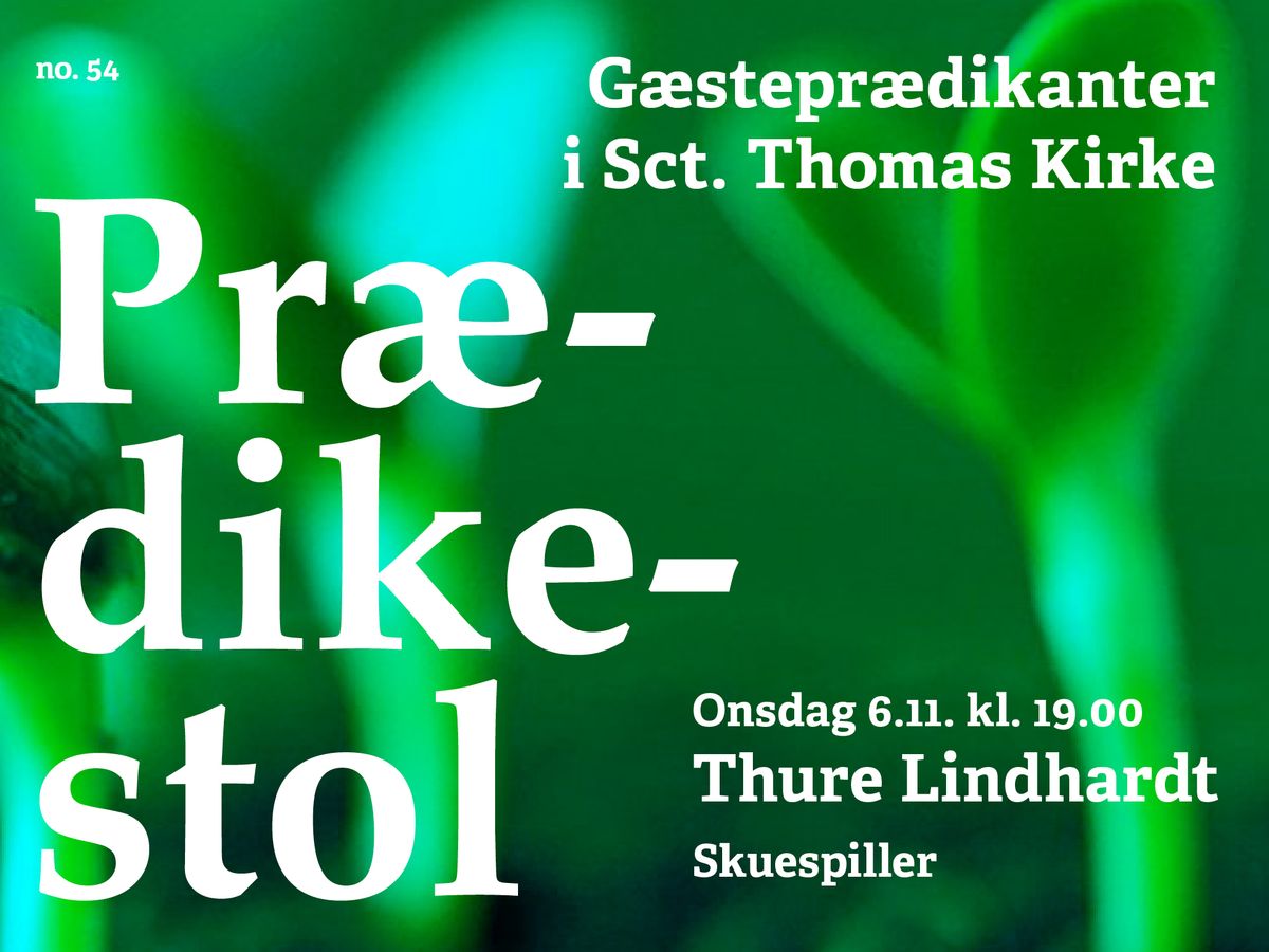 Pr\u00e6dikestol No. 54 - Thure Lindhart