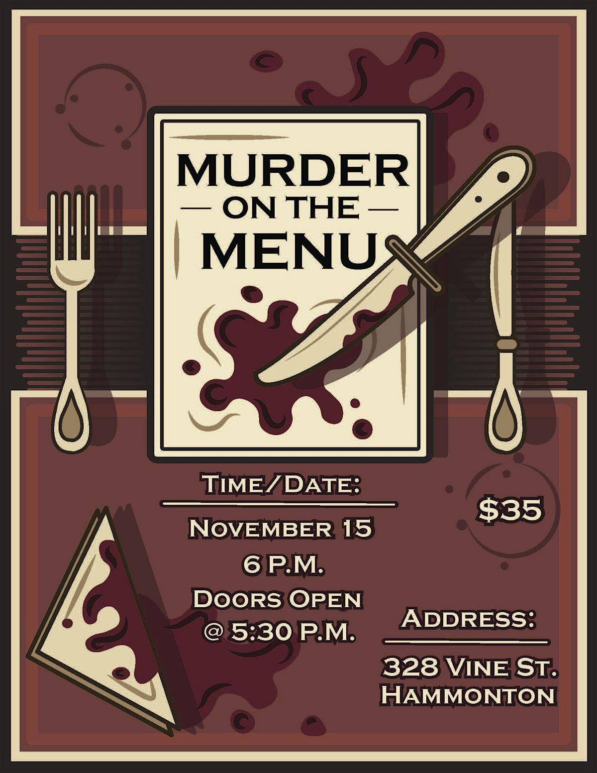 St. Joseph Academy - M**der Mystery Dinner Show