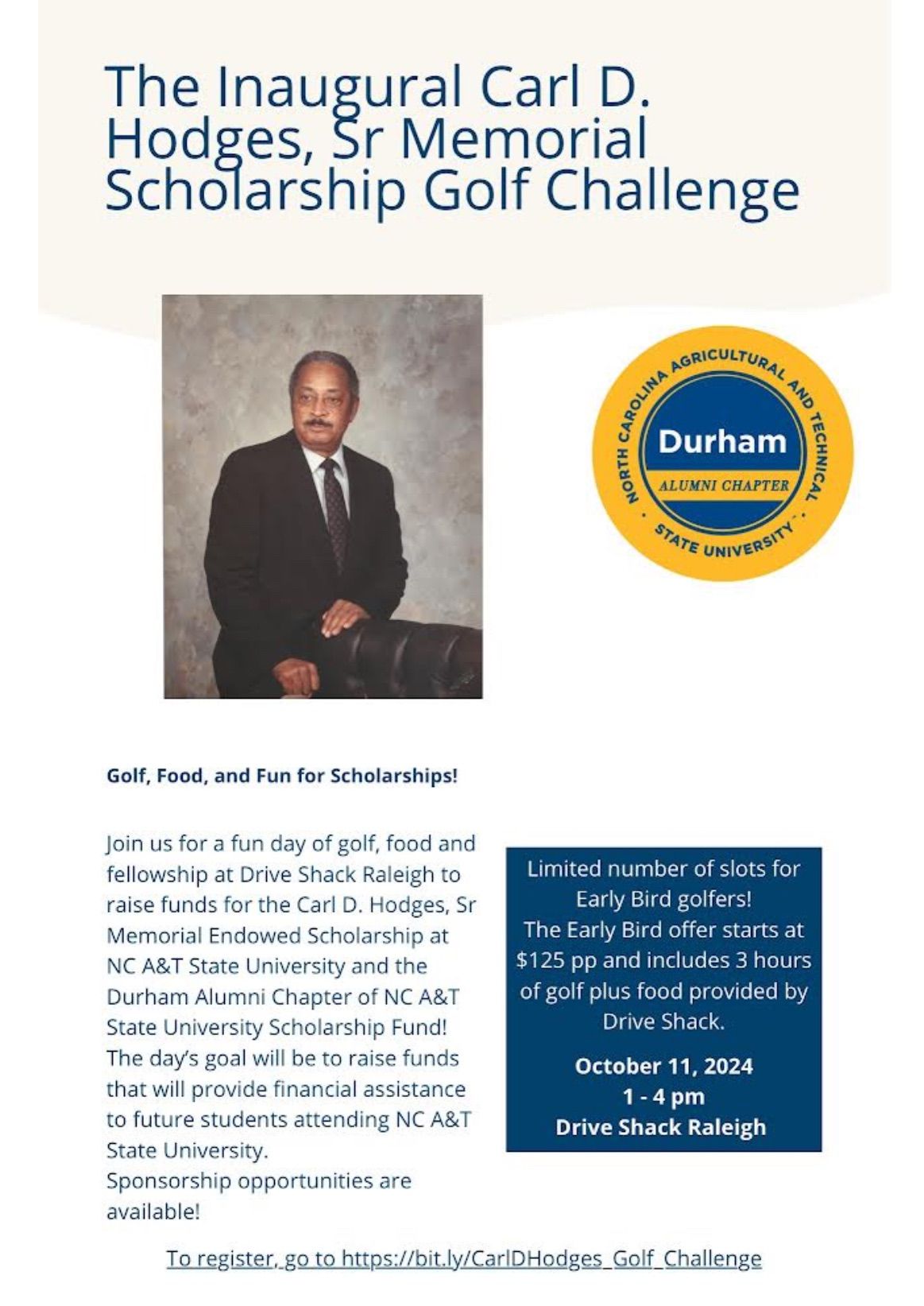 Carl D. Hodges, Sr Memorial Golf Tournament 