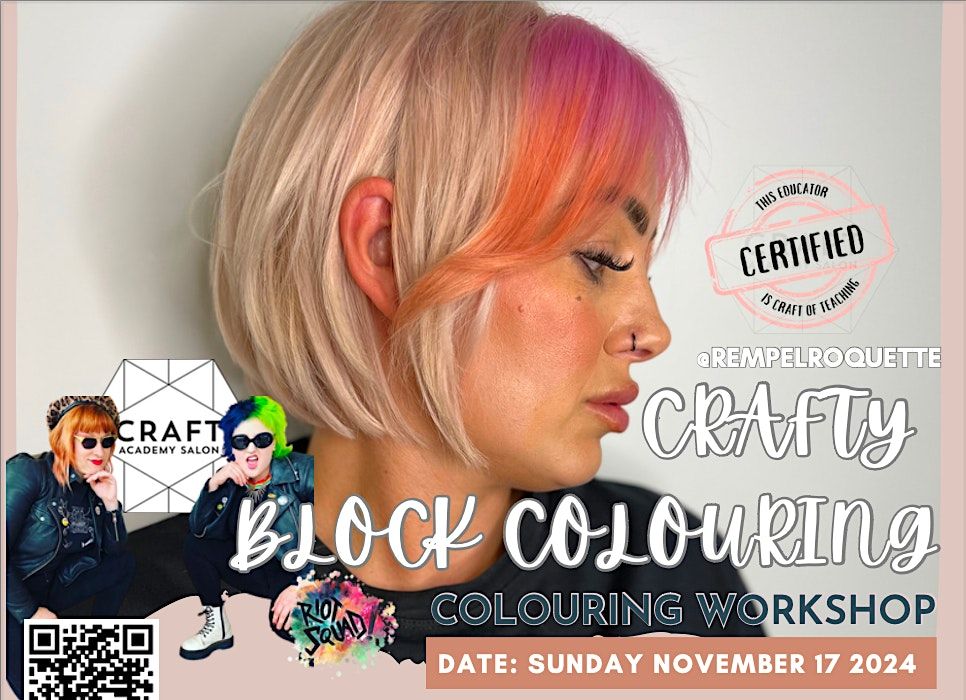 CRAFTY BLOCK COLOURING with Rempel Roquette & Shelby Betschel