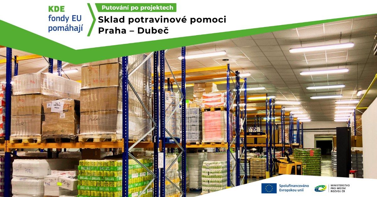 Putov\u00e1n\u00ed po projektech: Sklad potravinov\u00e9 pomoci - Praha