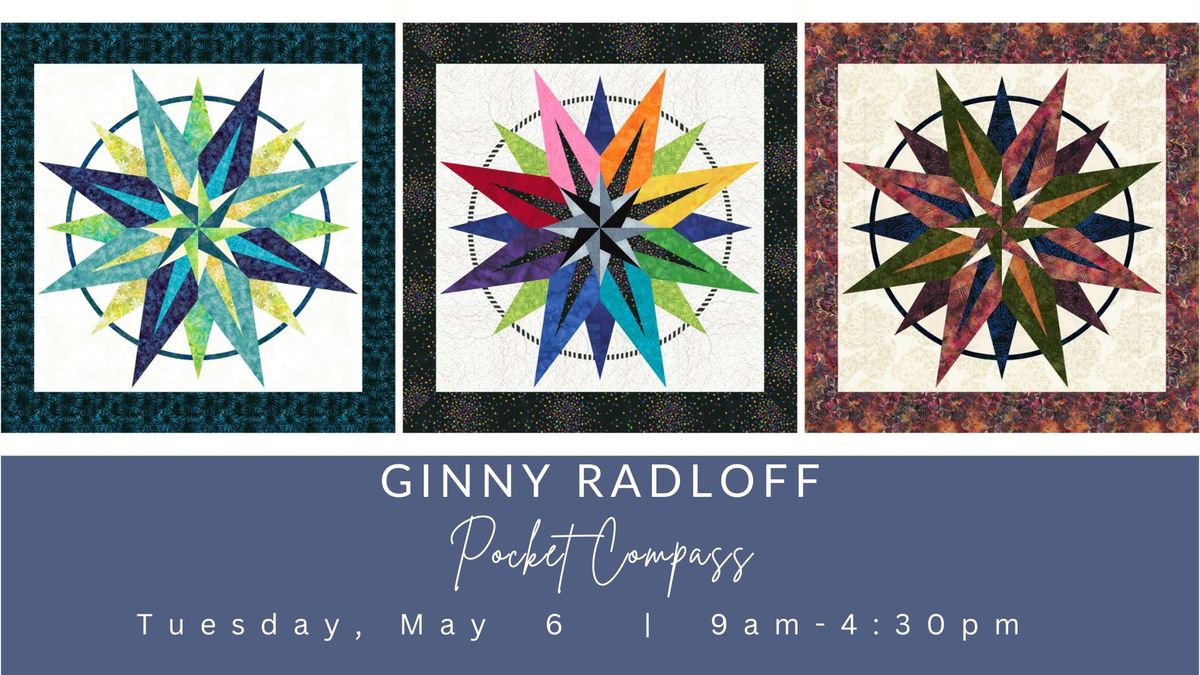 Pocket Compass Quilt with Ginny Radloff