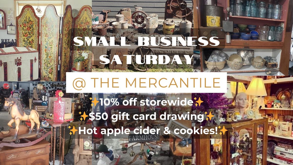 Small Business Saturday at The Mercantile