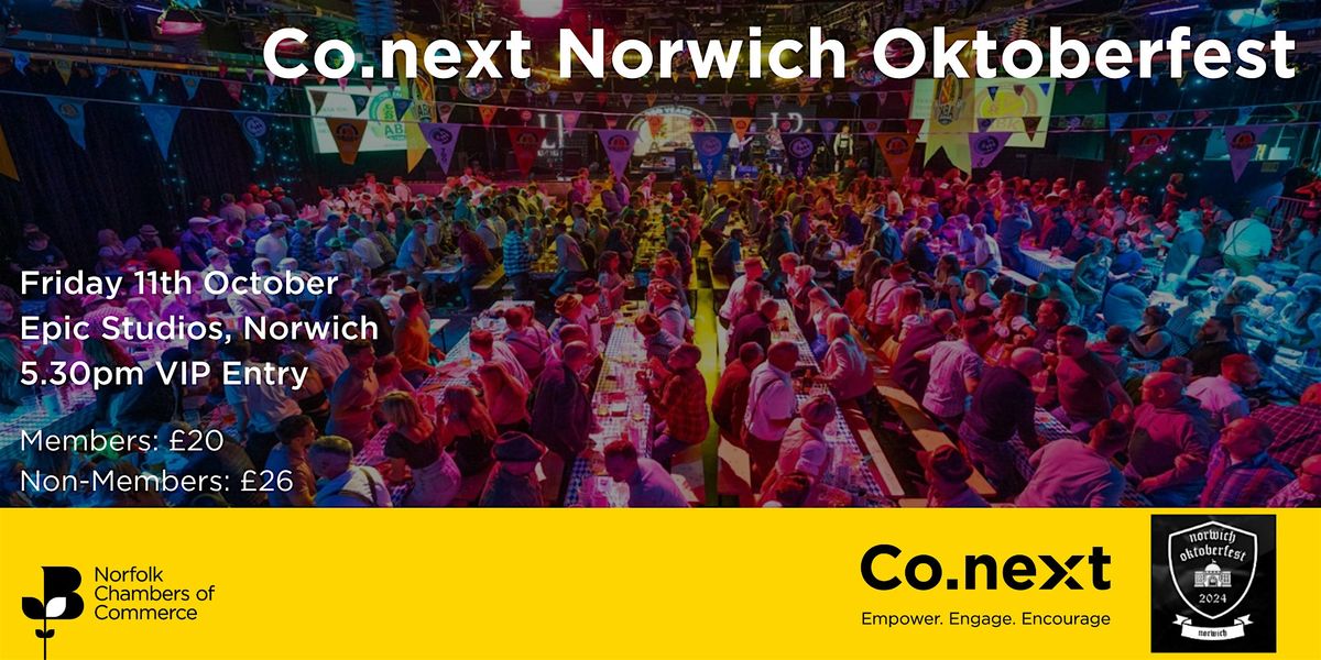 Co.next at Oktoberfest Norwich