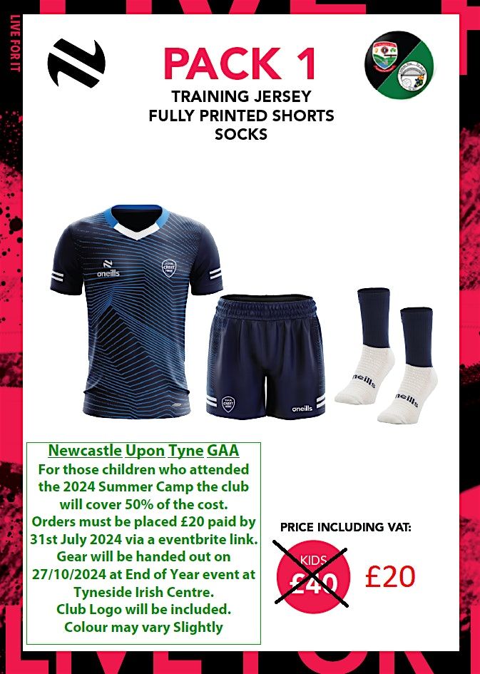 Newcastle Upon Tyne GAA - October Family Fun Day & Presentation of Kits