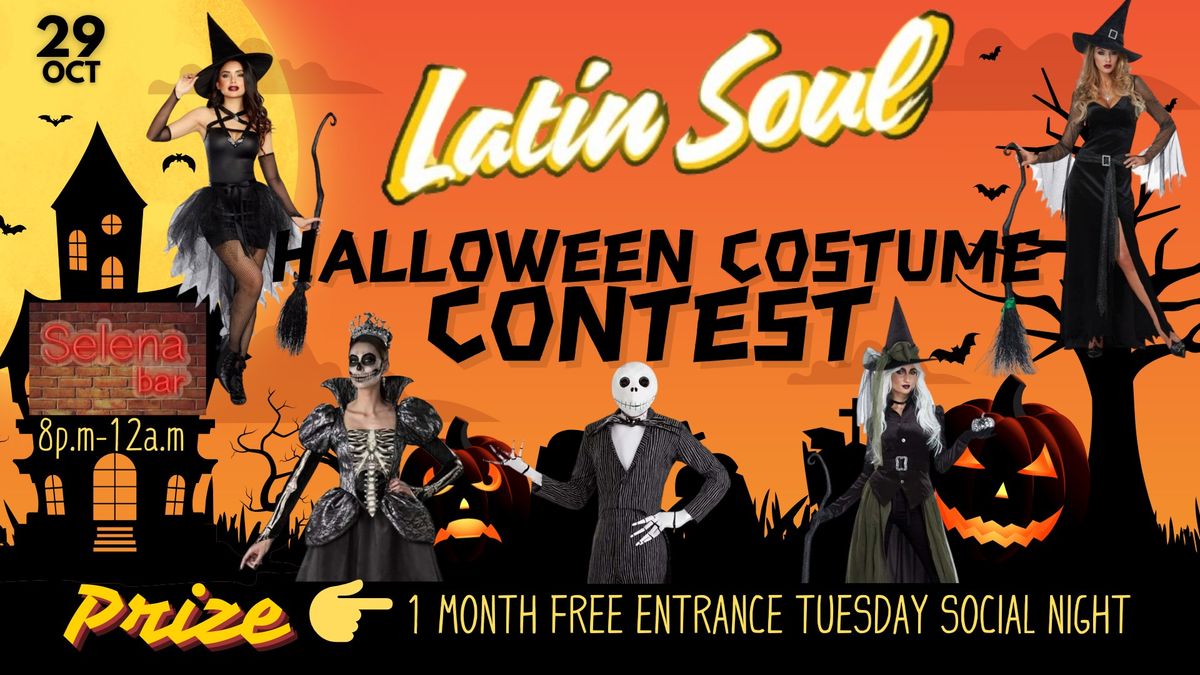  LATIN SOUL  - Halloween costume Contest  - 2S3B2K Party 