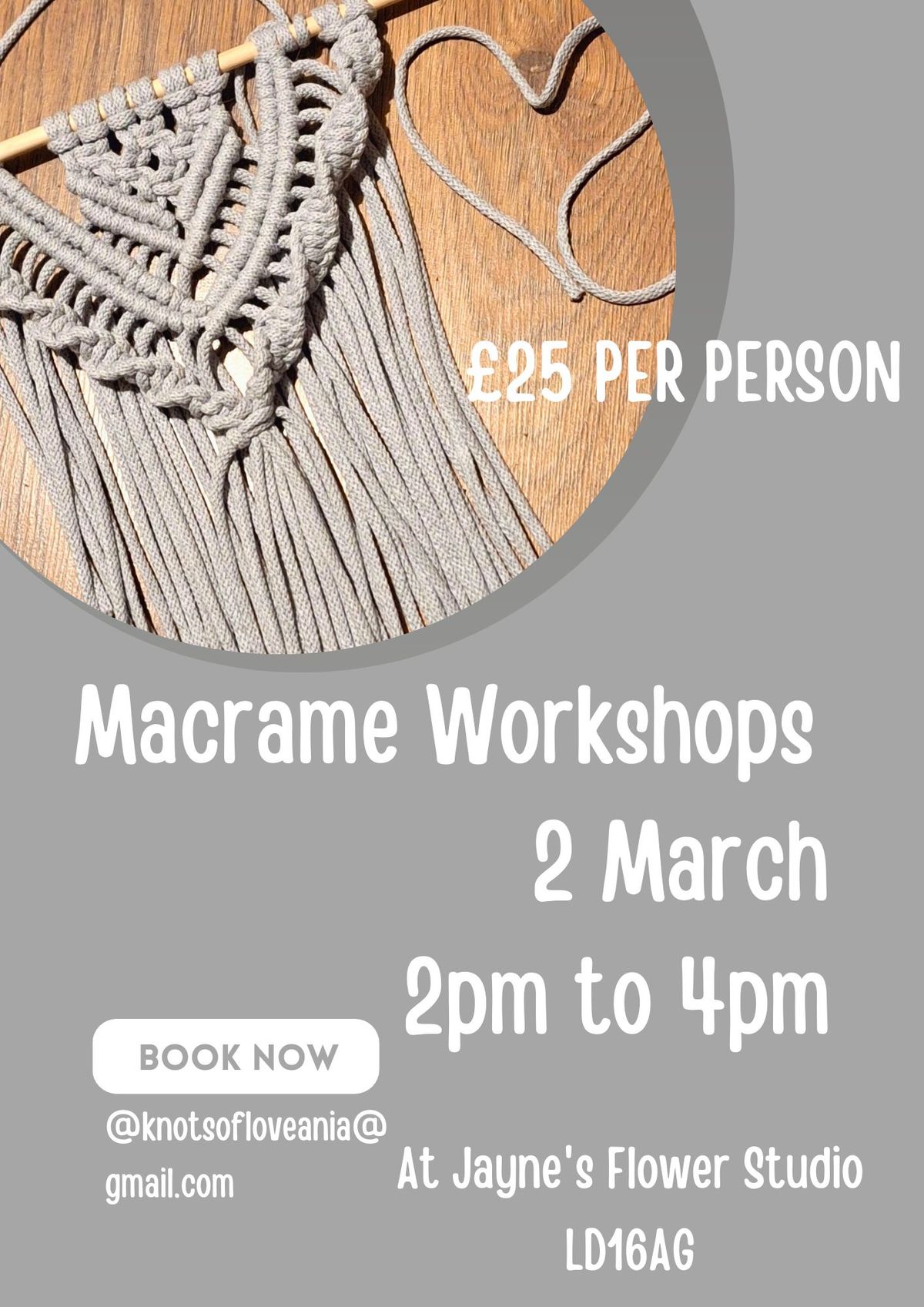 Macrame Workshops 