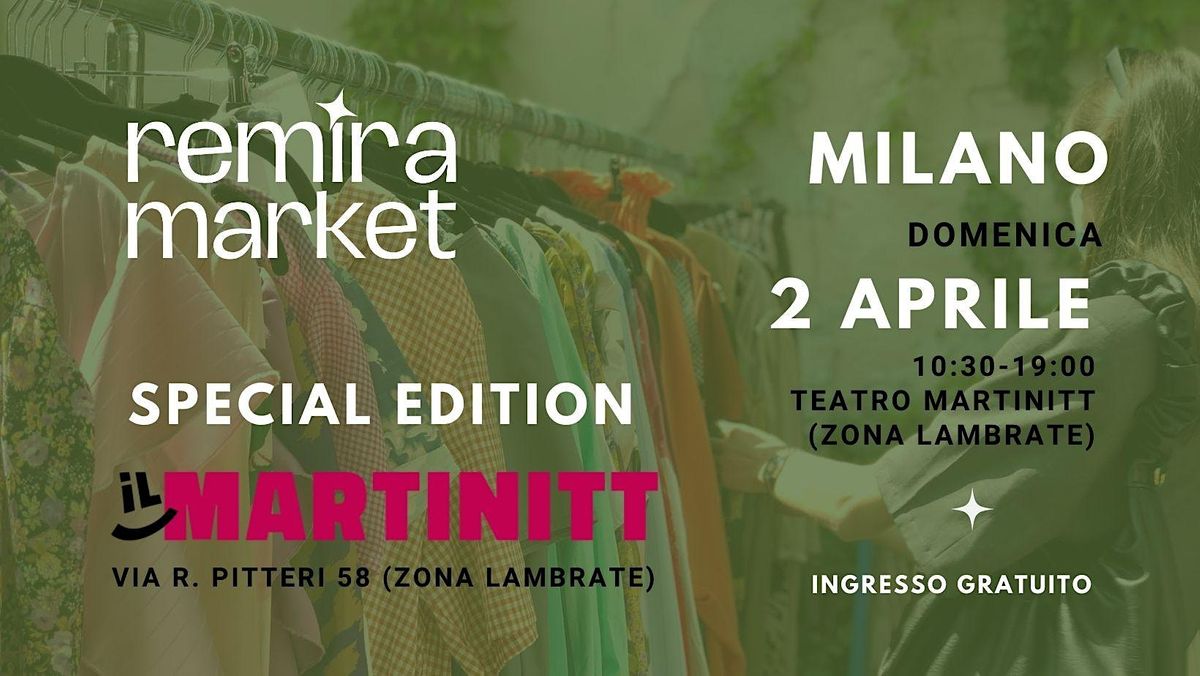 Remira Market 2 Aprile Milano Lambrate