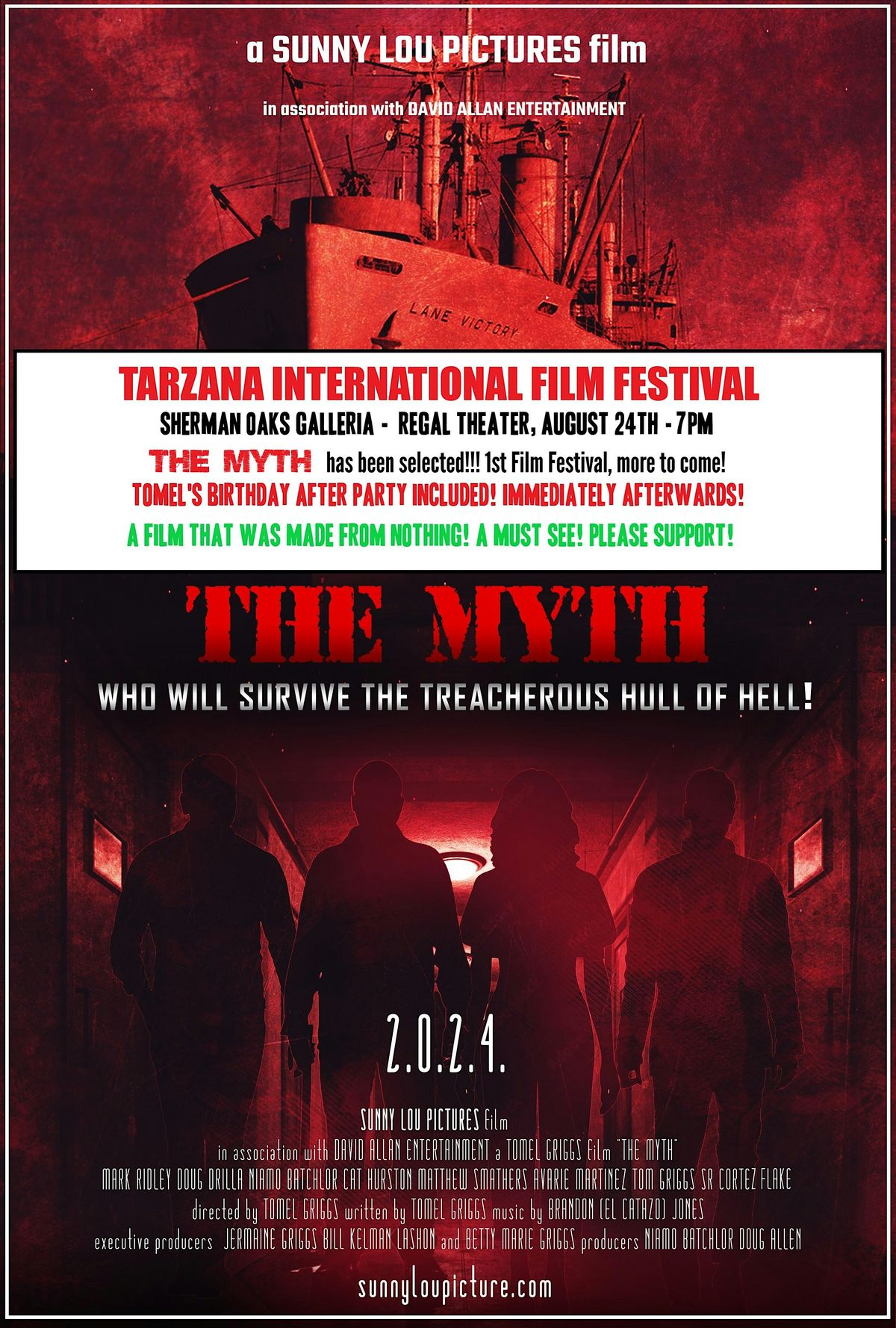Tarzana International Film Festival Tickets - World Premier  - THE MYTH