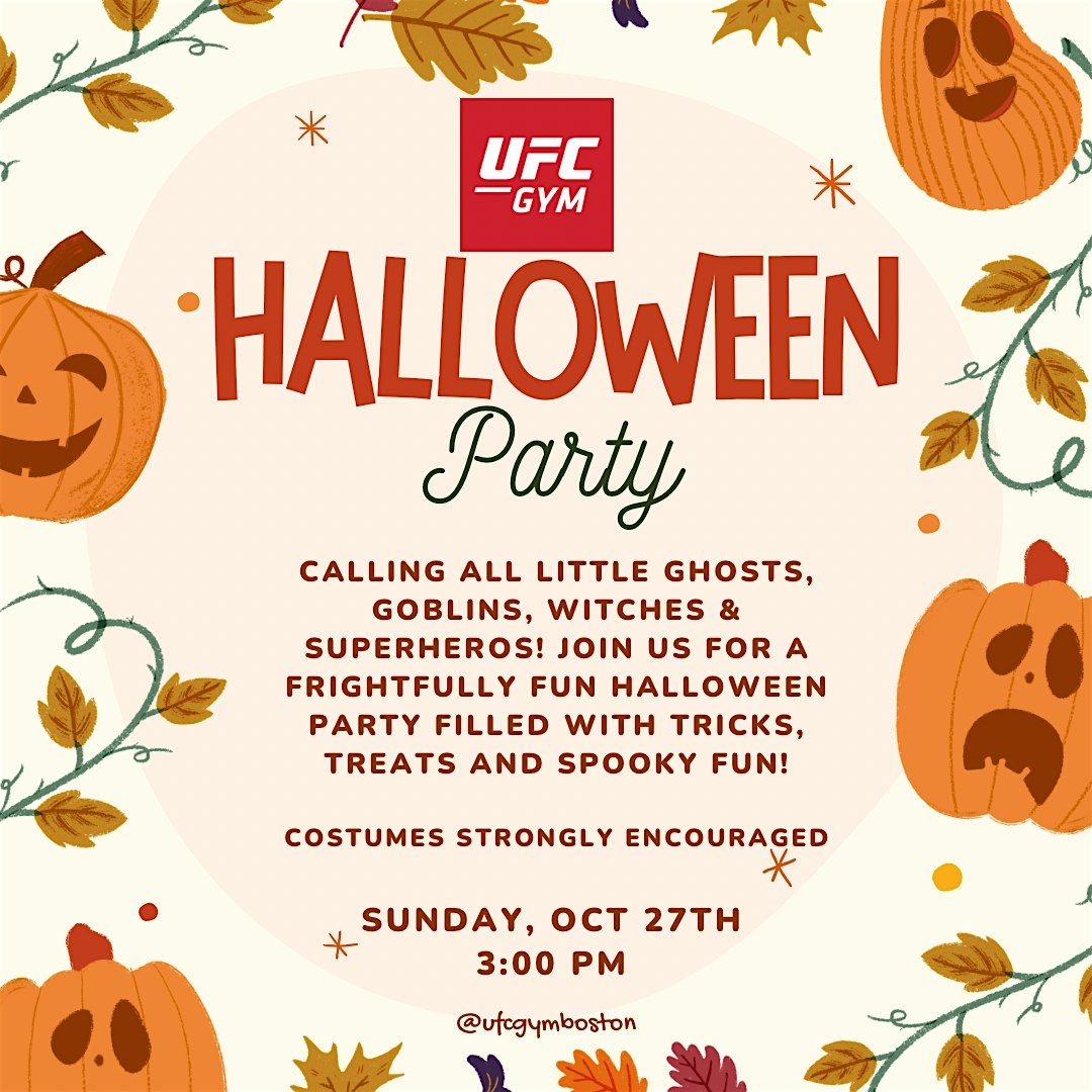 UFC GYM Kids Halloween Party