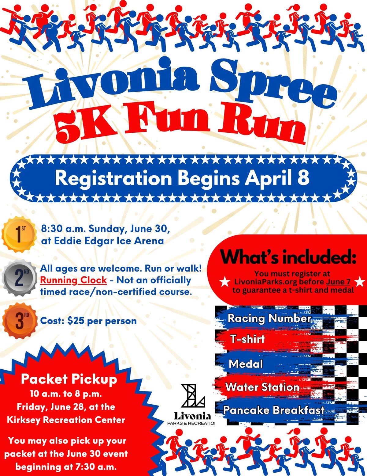 Livonia Spree 5k Fun Run