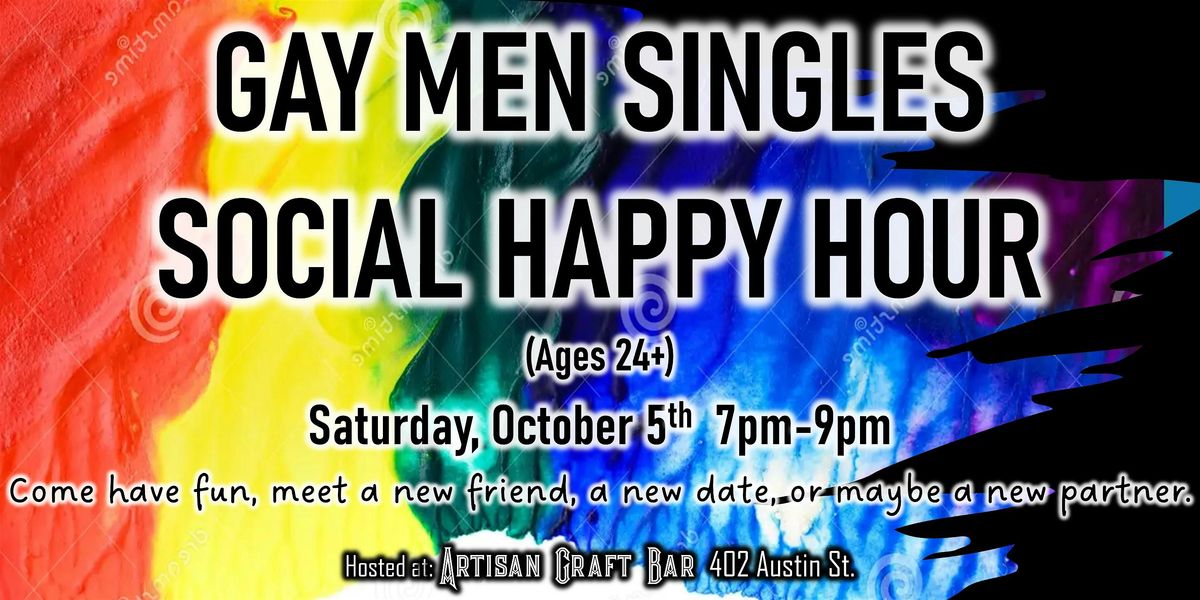 Gay Men's Singles Social Happy Hour