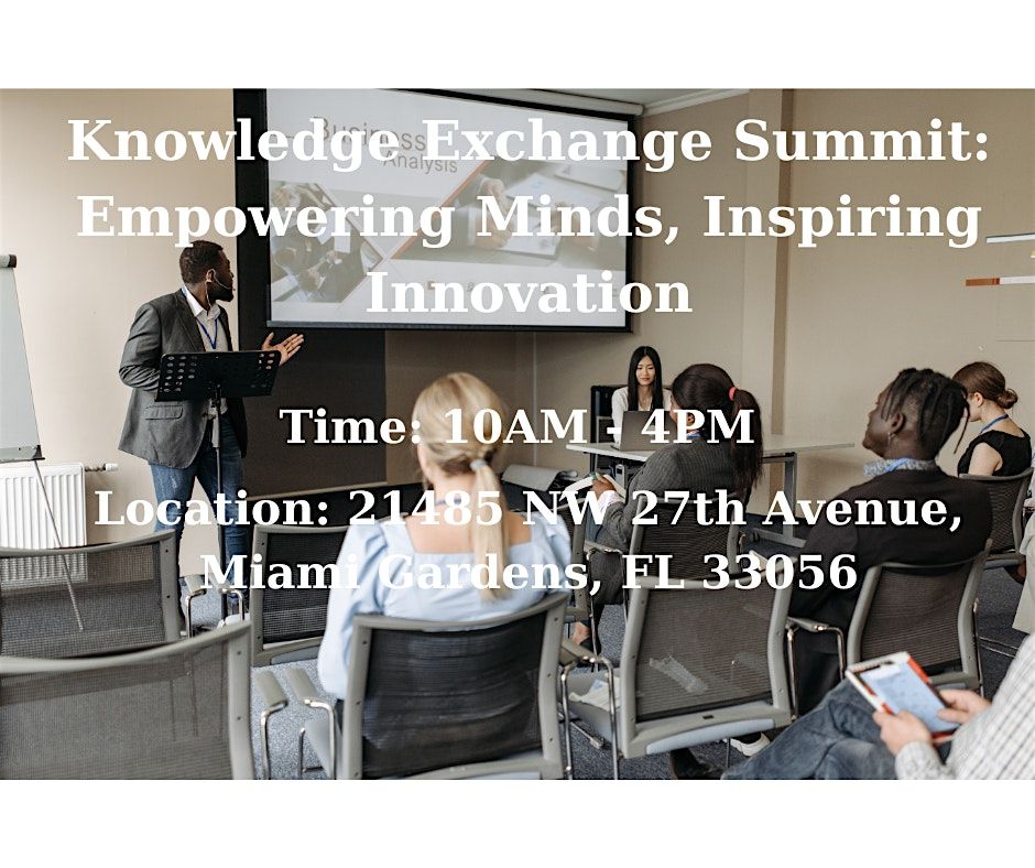 Knowledge Exchange Summit: Empowering Minds, Inspiring Innovation