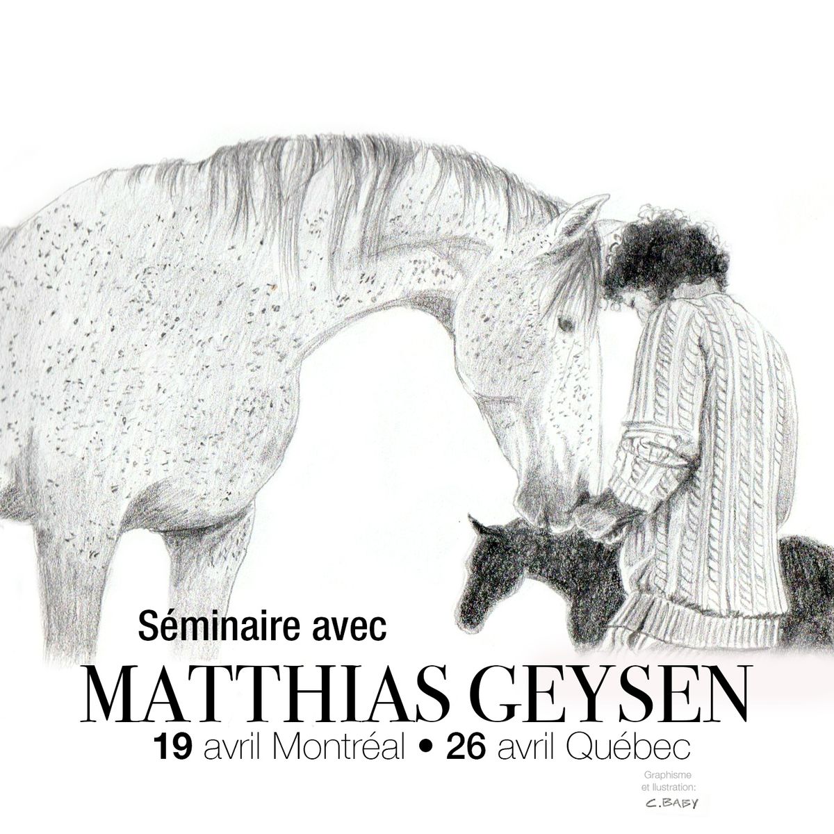 S\u00e9minaire avec Matthias Geysen