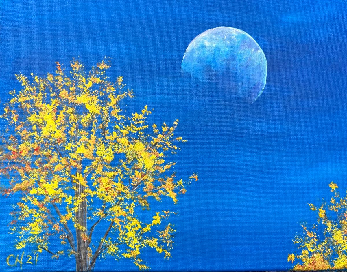 Super Moon Paint Night