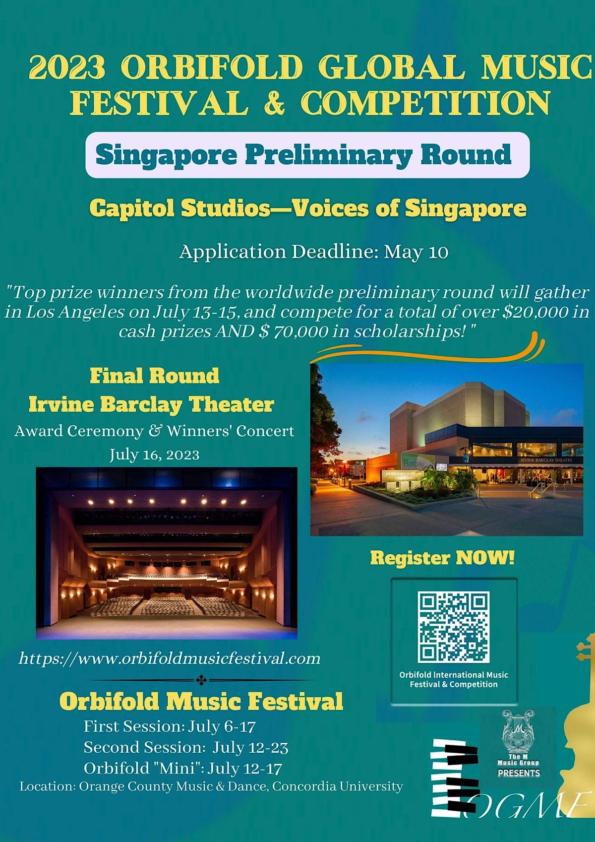 2023 Orbifold Global Music Competition - Singapore Preliminary
