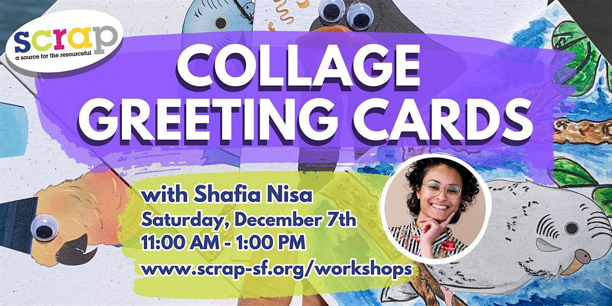 Collage Greeting Cards with Shafia  Nisa