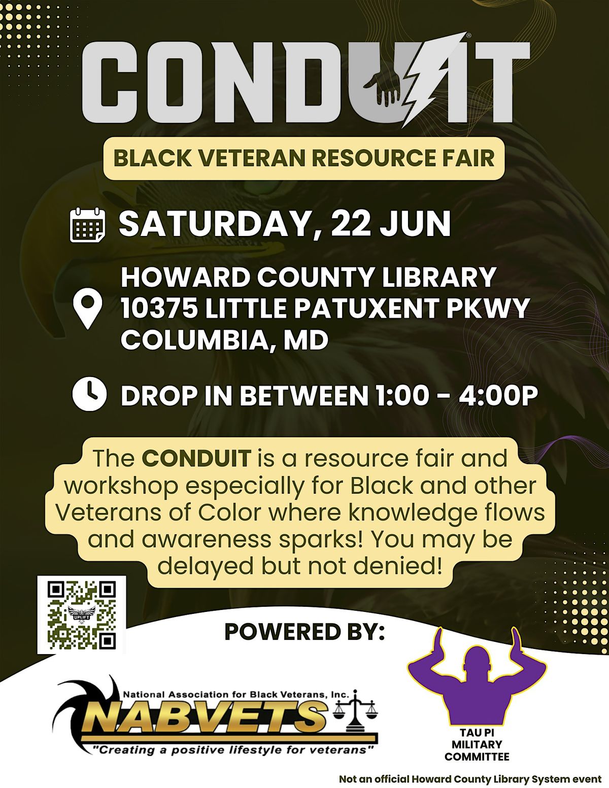 The CONDUIT: Black Veteran Resource Fair