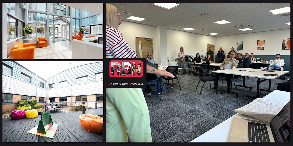 Relaxed Business Networking In Person - Business Lodge Widnes.