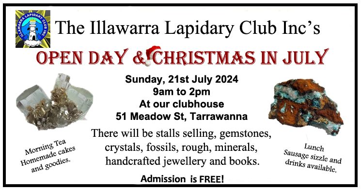 Illawarra Lapidary Club's Open Day
