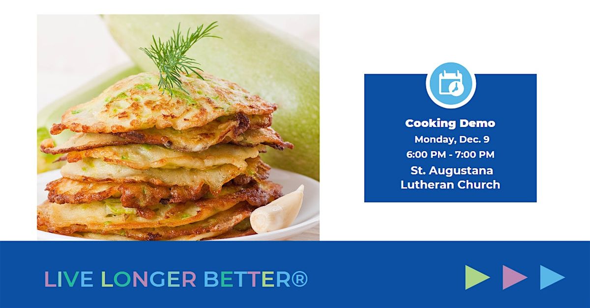 BZP  Grand Forks Cooking Demo: I-Can't-Believe-It's-Zucchini Pancakes